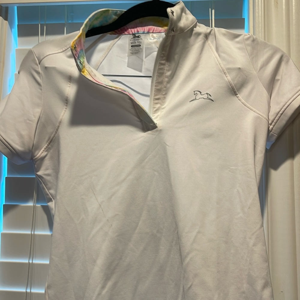 Girls horse riding show shirt